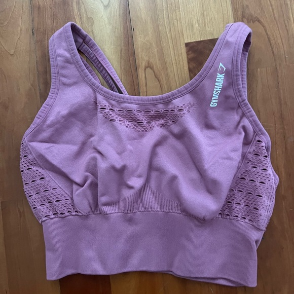 (Full Matching Set) GYMSHARK energy+ seamless set in dusty pink- Size Small - Picture 5 of 6